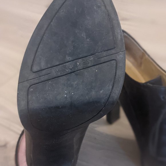 Nine West Genuine Leather Booties - Size 7.5 - Picture 4 of 6